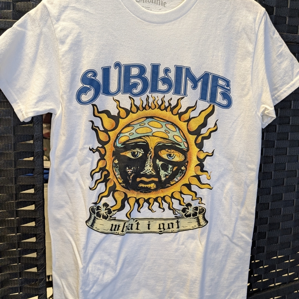 Sublime White Graphic Tee - Short Sleeve